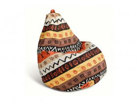 Кресло-мешок Африка в Среднеколымске - srednekolymsk.mebel-nsk.ru | фото