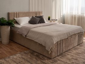Кровать двуспальная 1,4м с подъем. мех. Леванте в Среднеколымске - srednekolymsk.mebel-nsk.ru | фото