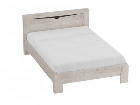 Кровать двуспальная 1,6 м Соренто (спальня) в Среднеколымске - srednekolymsk.mebel-nsk.ru | фото