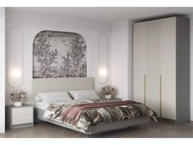 Кровать двуспальная 1,6м КР-002 Селена в Среднеколымске - srednekolymsk.mebel-nsk.ru | фото