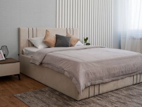 Кровать двуспальная 1,8м с подъем. мех. Леванте в Среднеколымске - srednekolymsk.mebel-nsk.ru | фото