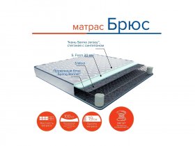 Матрас Брюс в Среднеколымске - srednekolymsk.mebel-nsk.ru | фото