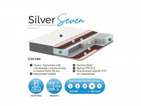 Матрас Silver Seven в Среднеколымске - srednekolymsk.mebel-nsk.ru | фото