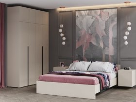 Модульная спальня Айри (кашемир) в Среднеколымске - srednekolymsk.mebel-nsk.ru | фото