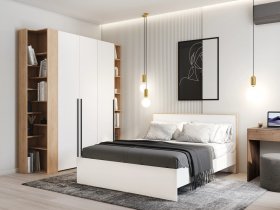 Модульная спальня Ренн в Среднеколымске - srednekolymsk.mebel-nsk.ru | фото