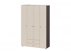 Шкаф четырехстворчатый Гиза в Среднеколымске - srednekolymsk.mebel-nsk.ru | фото