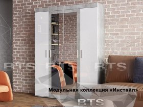 Шкаф четырехстворчатый Инстайл ШК-31 в Среднеколымске - srednekolymsk.mebel-nsk.ru | фото