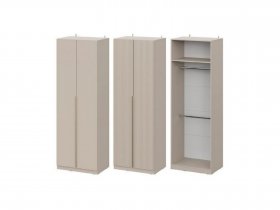Шкаф ШК-75 Эккервуд (меланж) в Среднеколымске - srednekolymsk.mebel-nsk.ru | фото