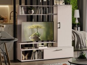 Стенка «Сиена» (кашемир) в Среднеколымске - srednekolymsk.mebel-nsk.ru | фото