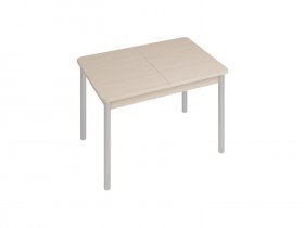 Стол обеденный раздвижной Ирбис (дуб девон) в Среднеколымске - srednekolymsk.mebel-nsk.ru | фото