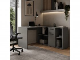 Стол письменный Лайт 03.245 (темно-серый) в Среднеколымске - srednekolymsk.mebel-nsk.ru | фото