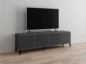 Тумба под ТВ Парус-10 (графит/гранит лофт) в Среднеколымске - srednekolymsk.mebel-nsk.ru | фото