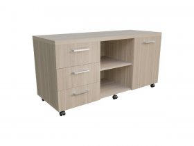 Тумба сервисная левая Президент-ПРО Пр402 в Среднеколымске - srednekolymsk.mebel-nsk.ru | фото