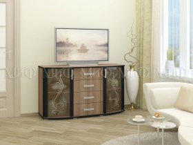 Тумба ТВ (4 ящика) в Среднеколымске - srednekolymsk.mebel-nsk.ru | фото